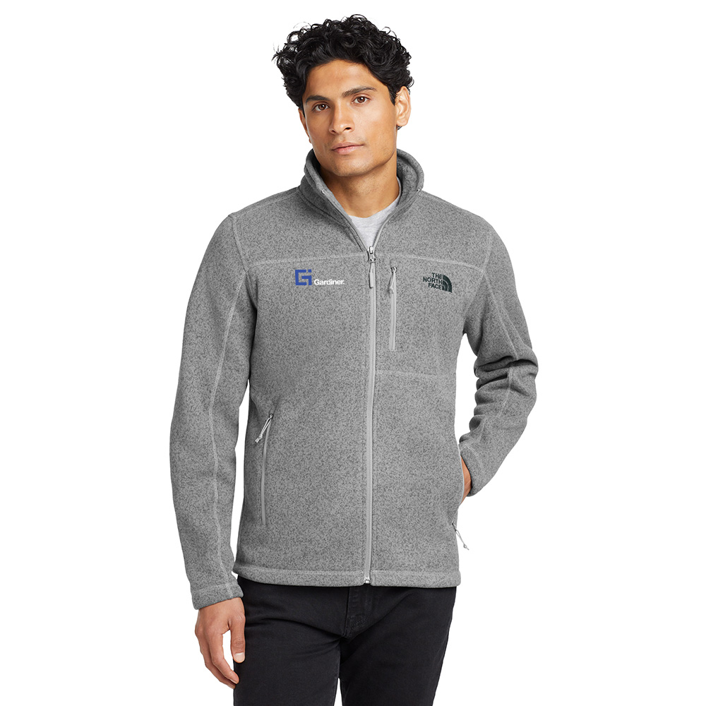 The North Face Sweater Fleece Jacket - Custom