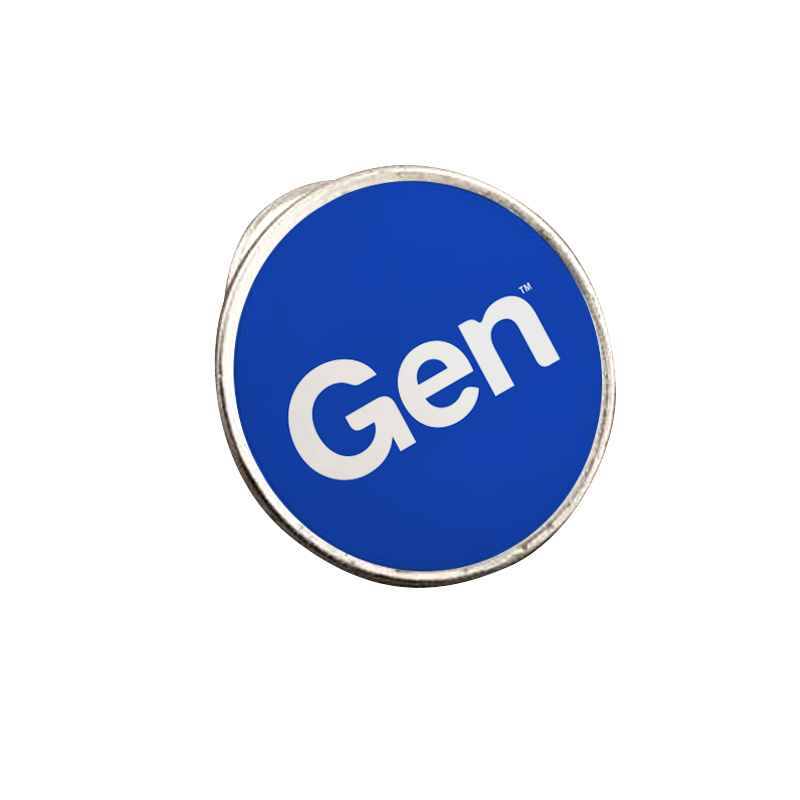 1” Gen Lapel Pins with Magnetic Backer