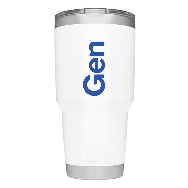 White Yeti Rambler (no handle)