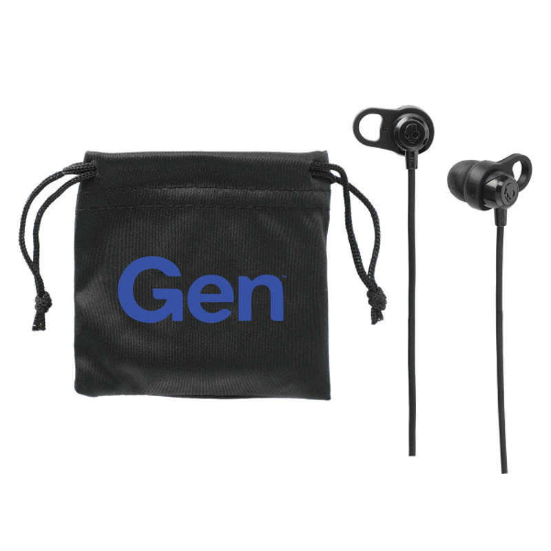 Gen Skull Candy Ear Buds - Black