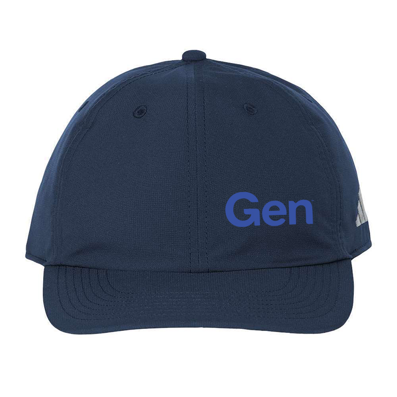 Gen Adidas Navy Hat with Blue logo