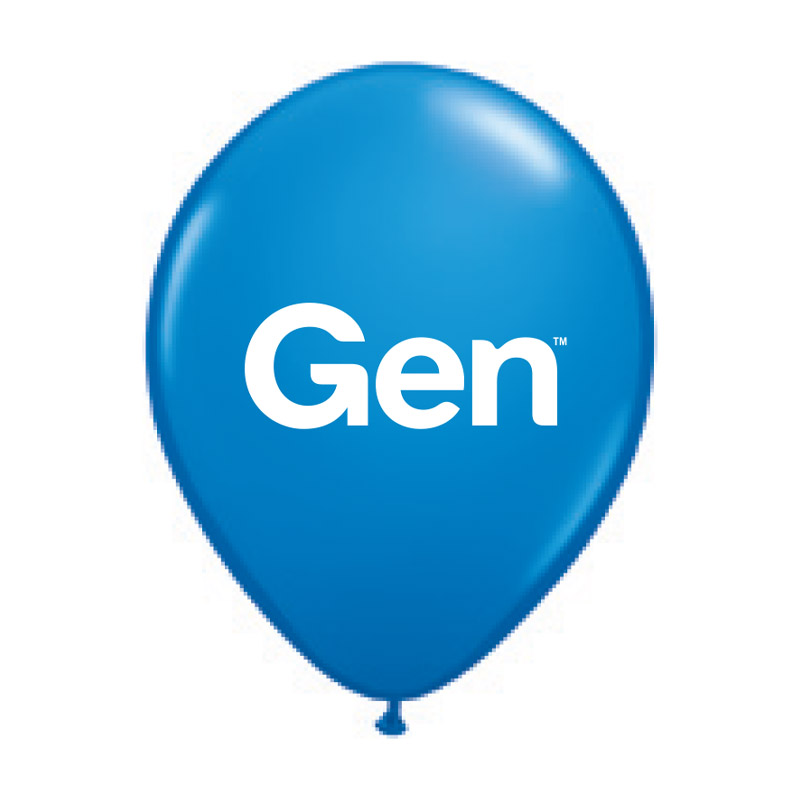 Gen Balloons & String - Blue