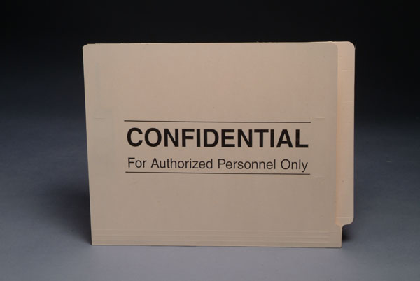 Confidential Printed