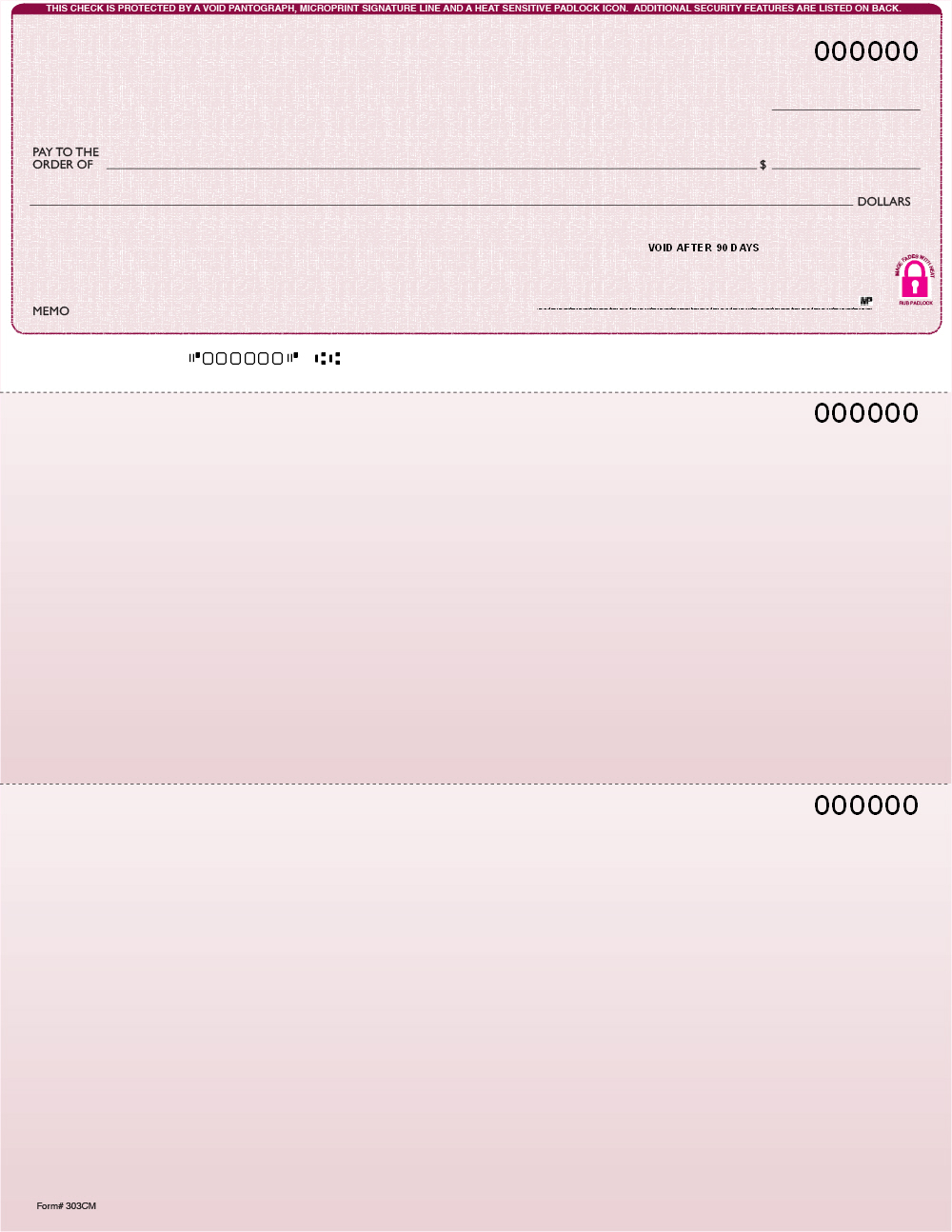 QuickBooks Compatible Checks