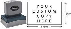 N22 - Custom 13-Line Message Stamp
