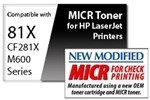 Premium New MICR High Yield Toner for HP LaserJet M605, M606 81X