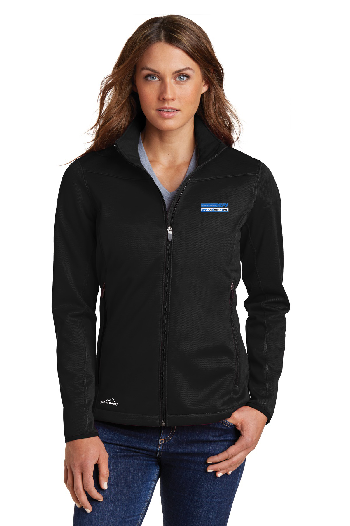 Eddie Bauer Ladies Weather-Resist Soft Shell Jacket. EB539