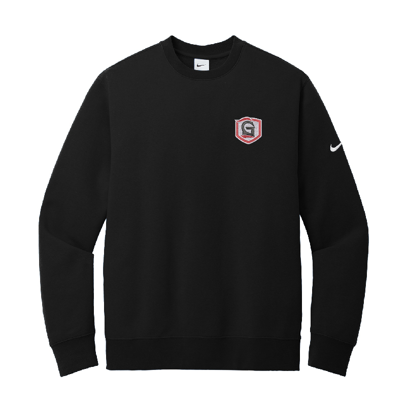 Nike Club Fleece Sleeve Swoosh Crew