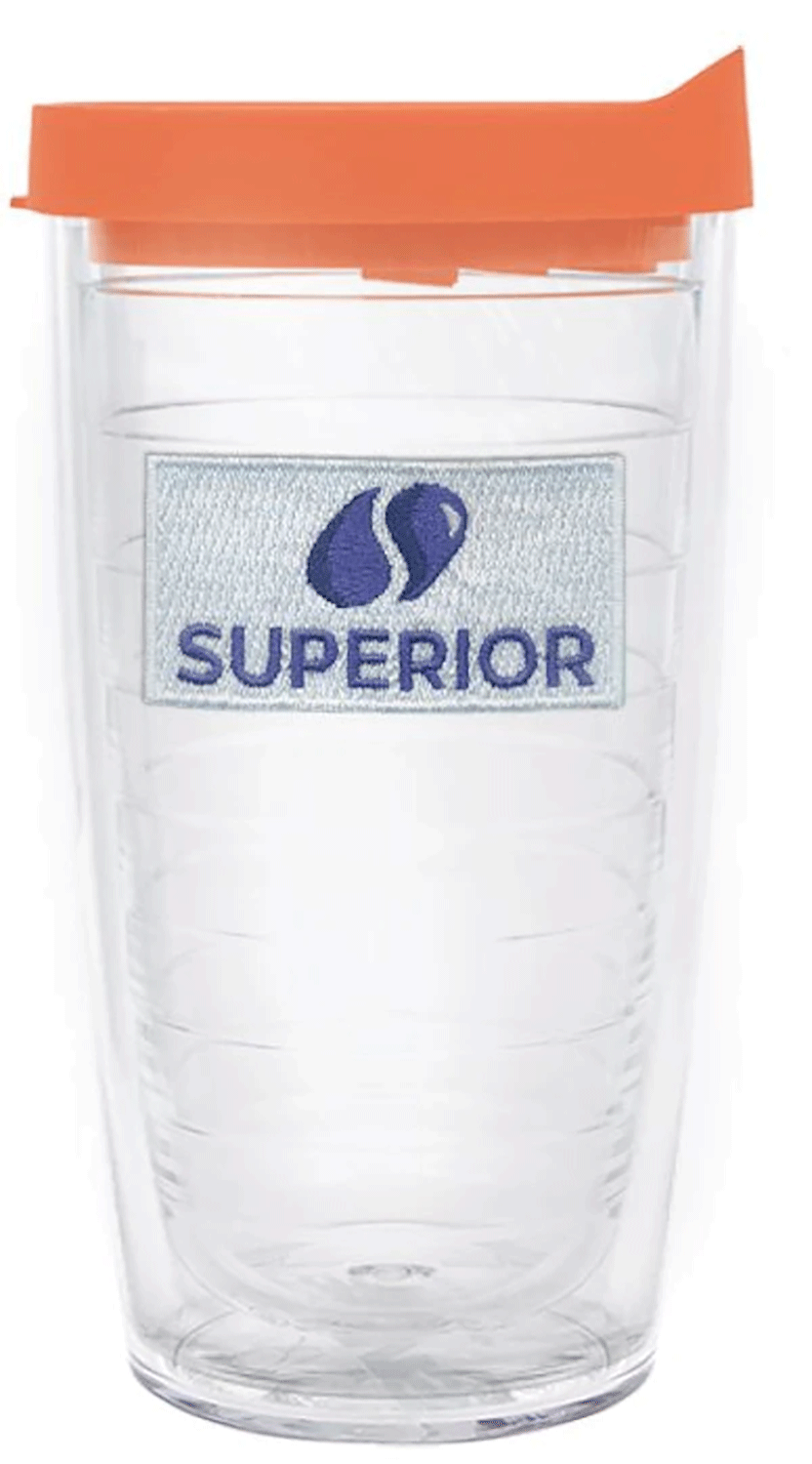 Tervis® Classic Tumbler Embroidered Emblem - 16 oz.