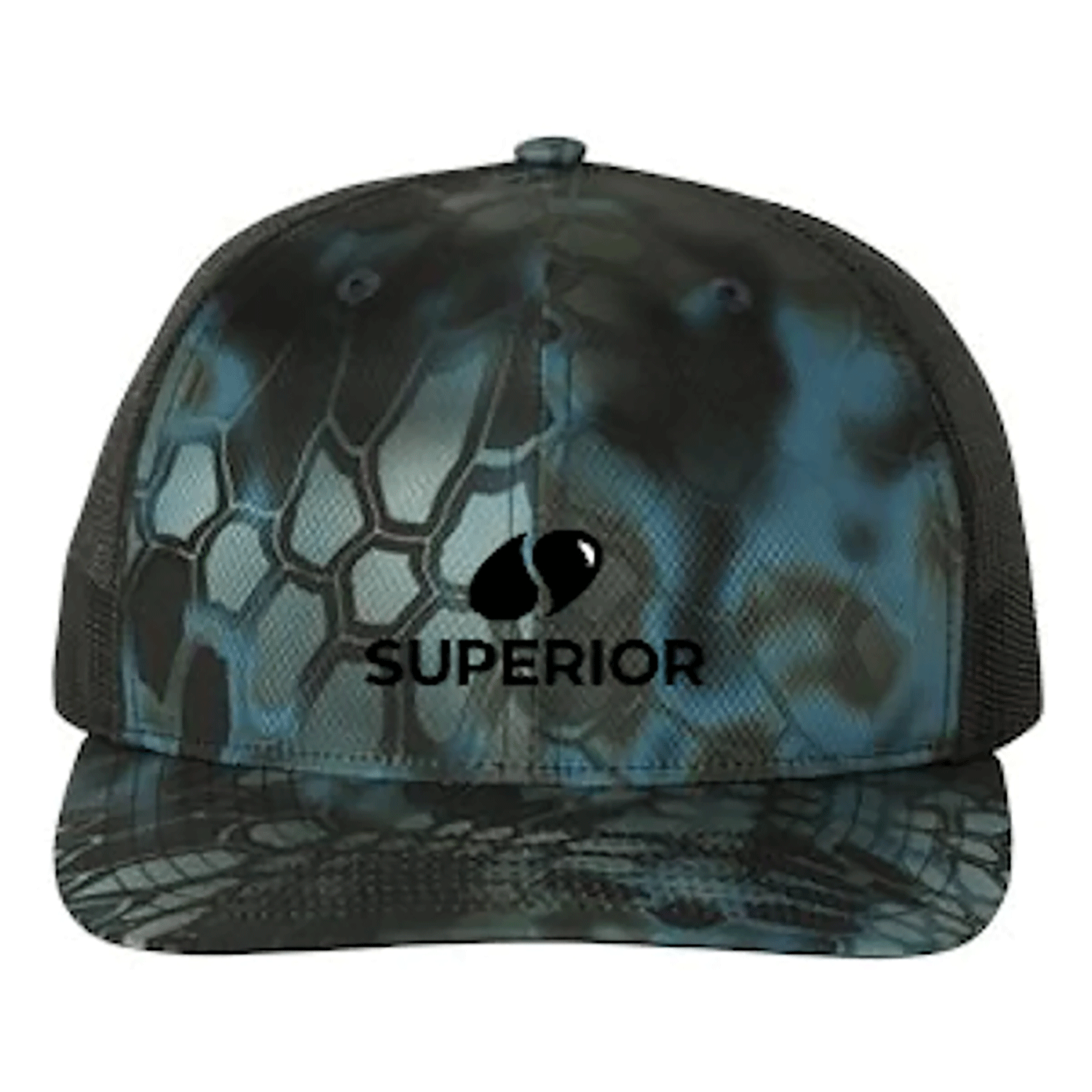 Richardson Adult Patterned Snapback Trucker Cap