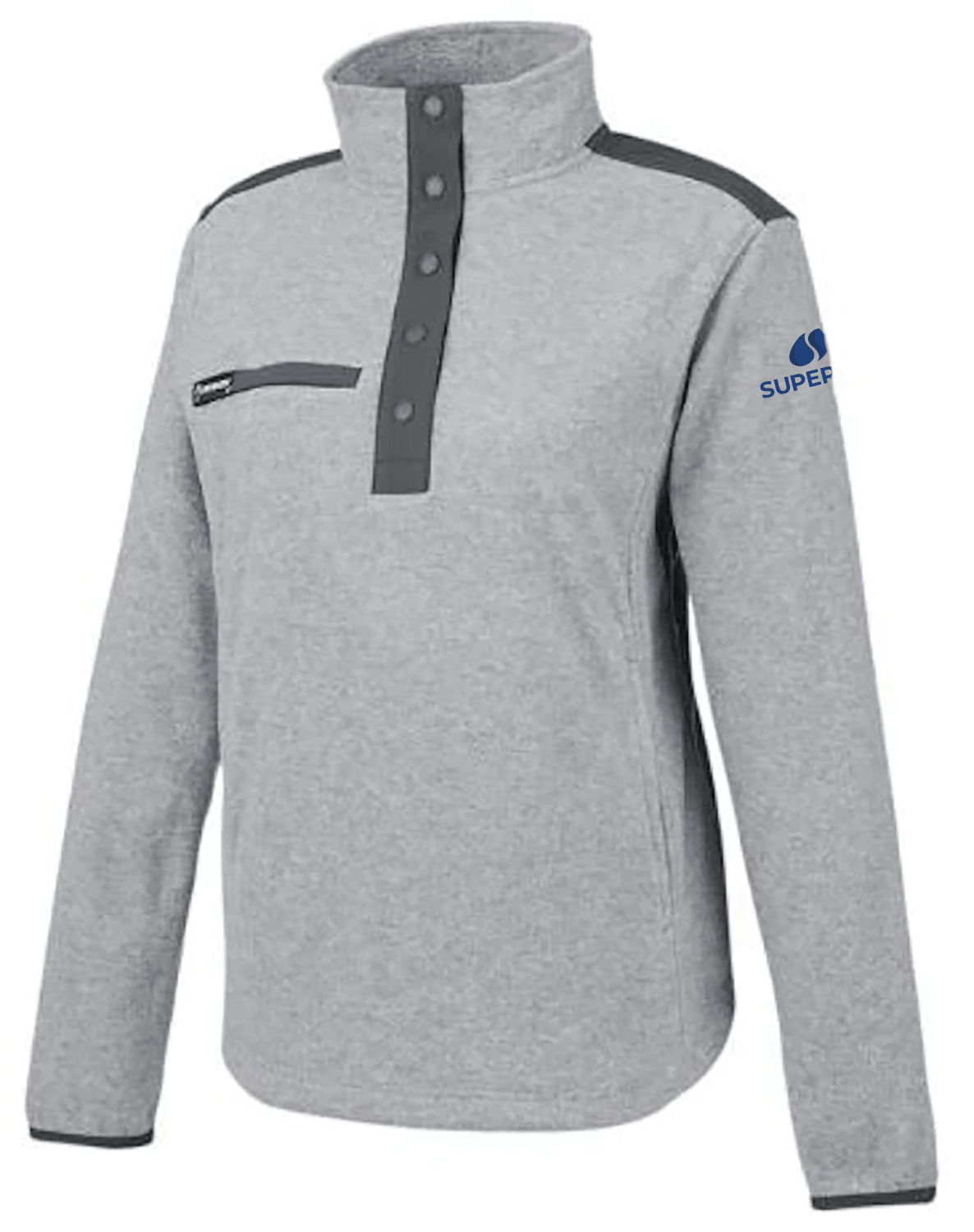 DRI DUCK Womens Sierra Melange Fleece Pullover