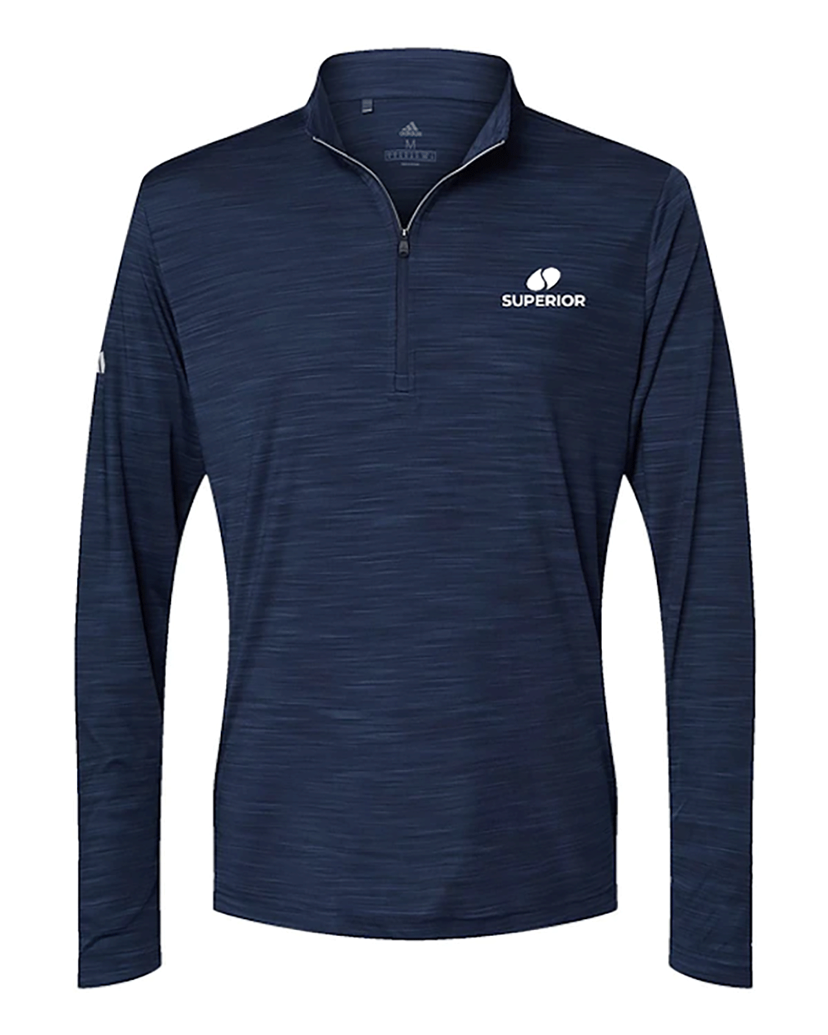 Adidas Men's Lightweight Mélange Quarter-Zip Pullover