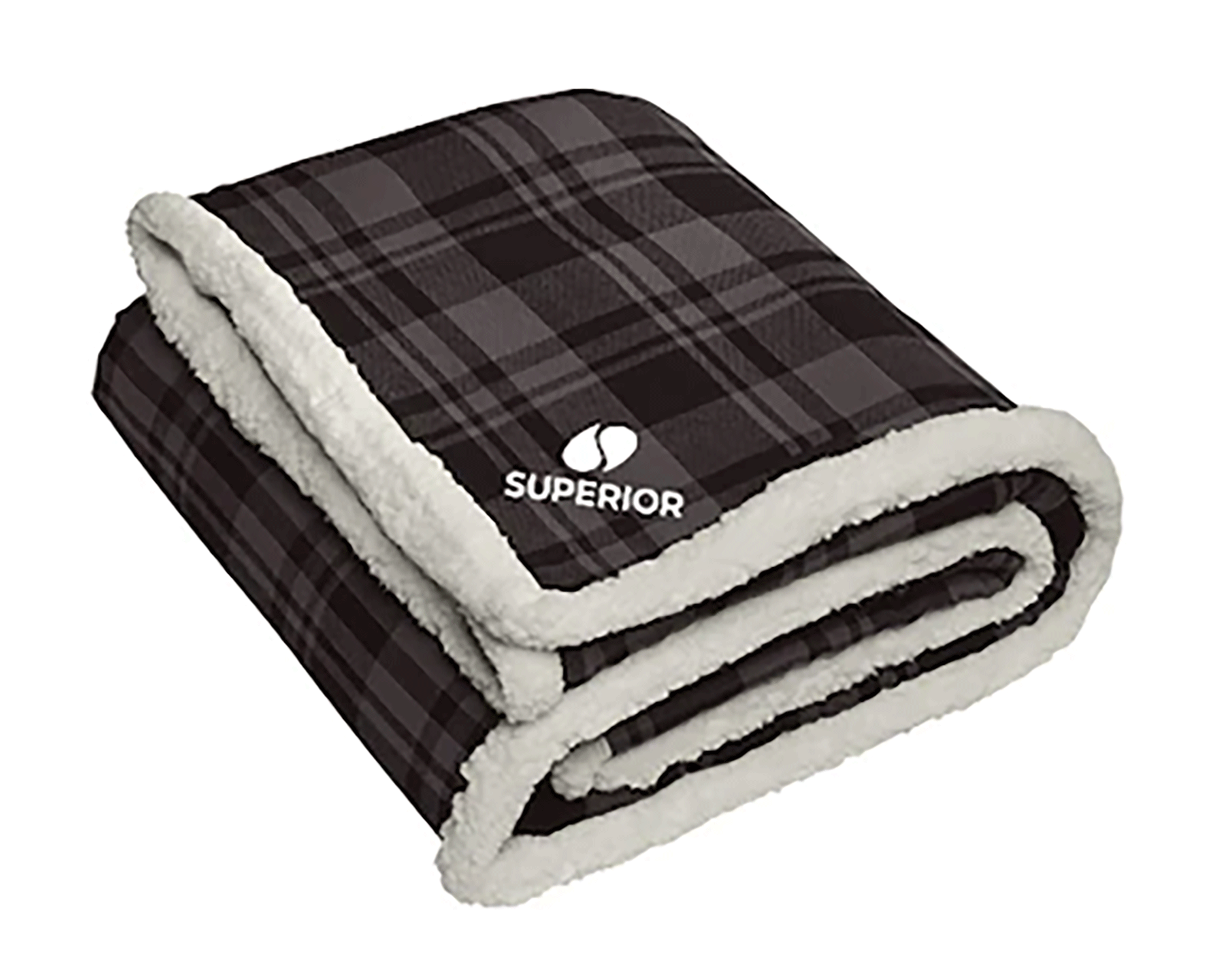 Port Authority Flannel Sherpa Blanket
