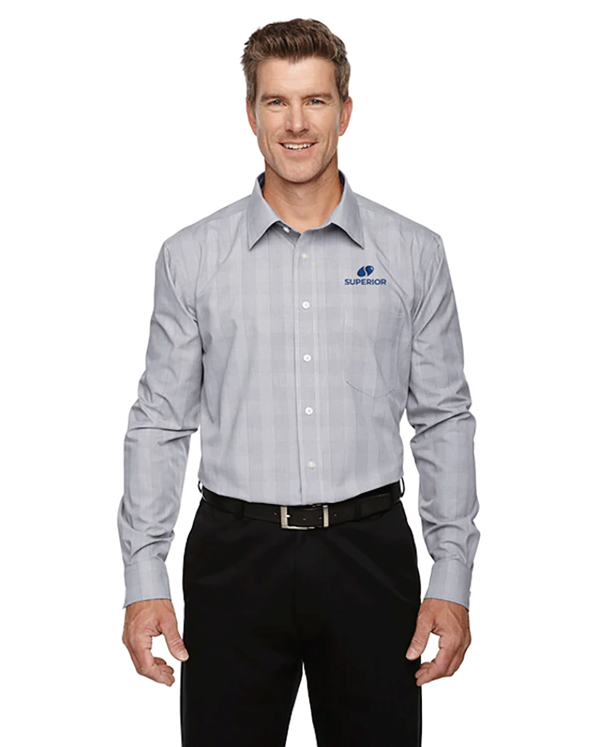 Devon & Jones Mens Crown Woven Collection Glenplaid