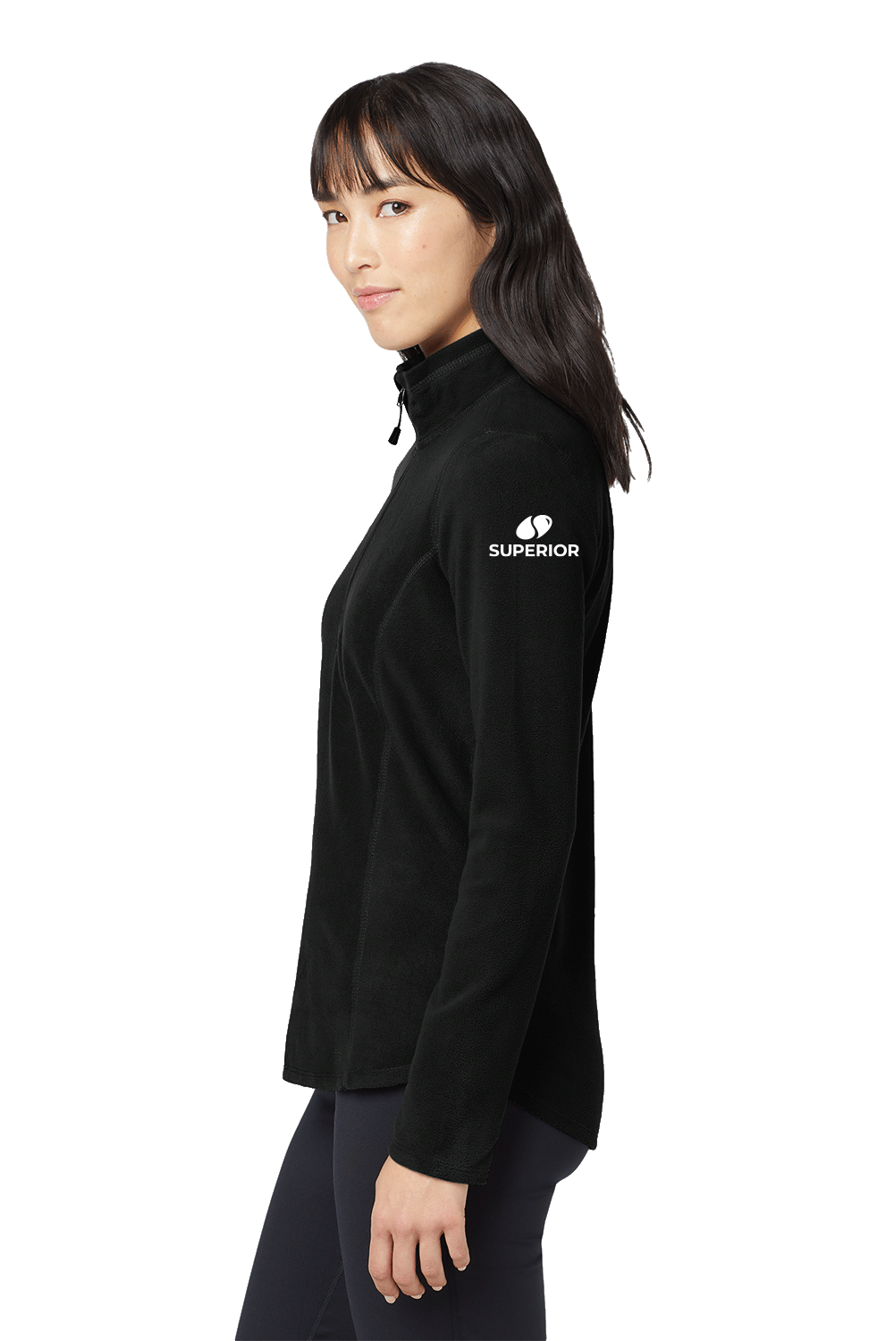 Eddie Bauer Ladies 1/2-Zip Microfleece Jacket
