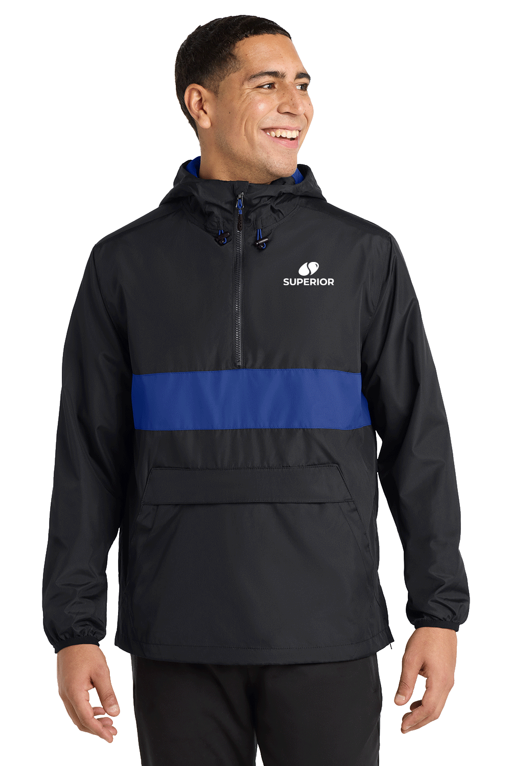 Sport-Tek Zipped Pocket Anorak