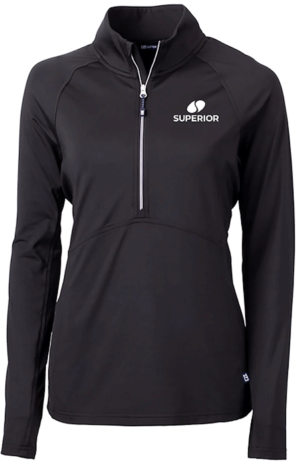 Cutter & Buck Adapt Eco Knit Stretch Recycled Womens Half Zip Pullover