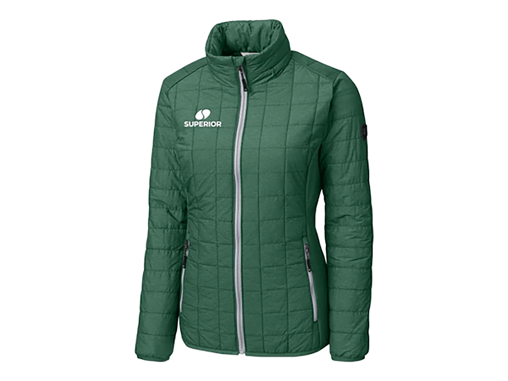 Cutter & Buck Rainier PrimaLoft® Womens Eco Insulated Full Zip Puffer Jacket