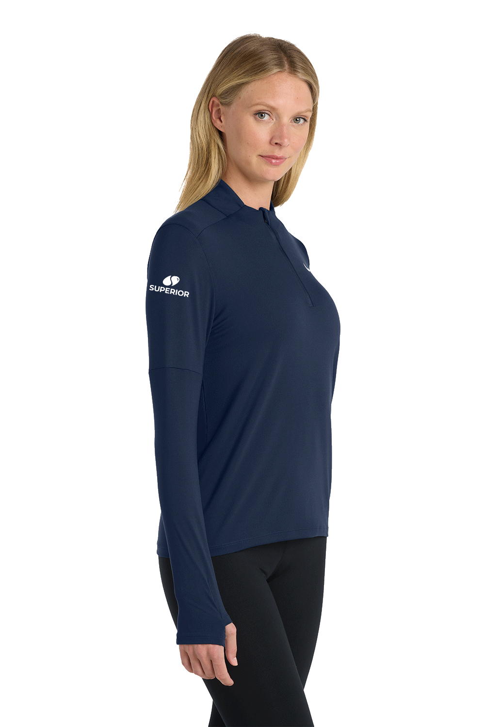 Nike Ladies Dri-Fit Element 1/2-Zip Top