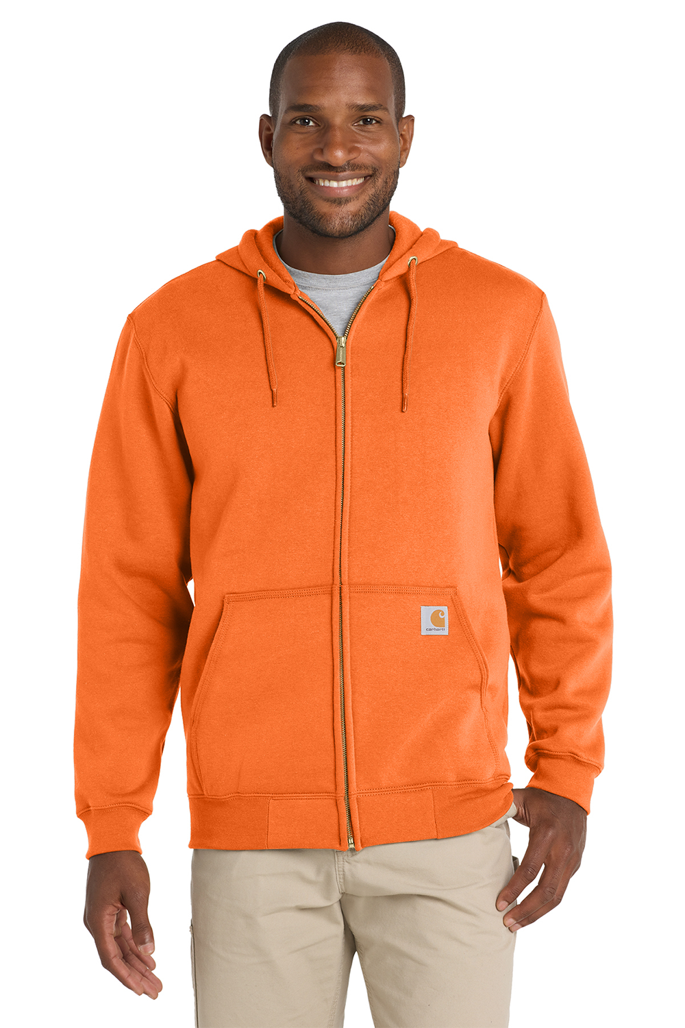 Carhartt Loose-Fitting Midweight Hooded Zip-Front Sweatshirt