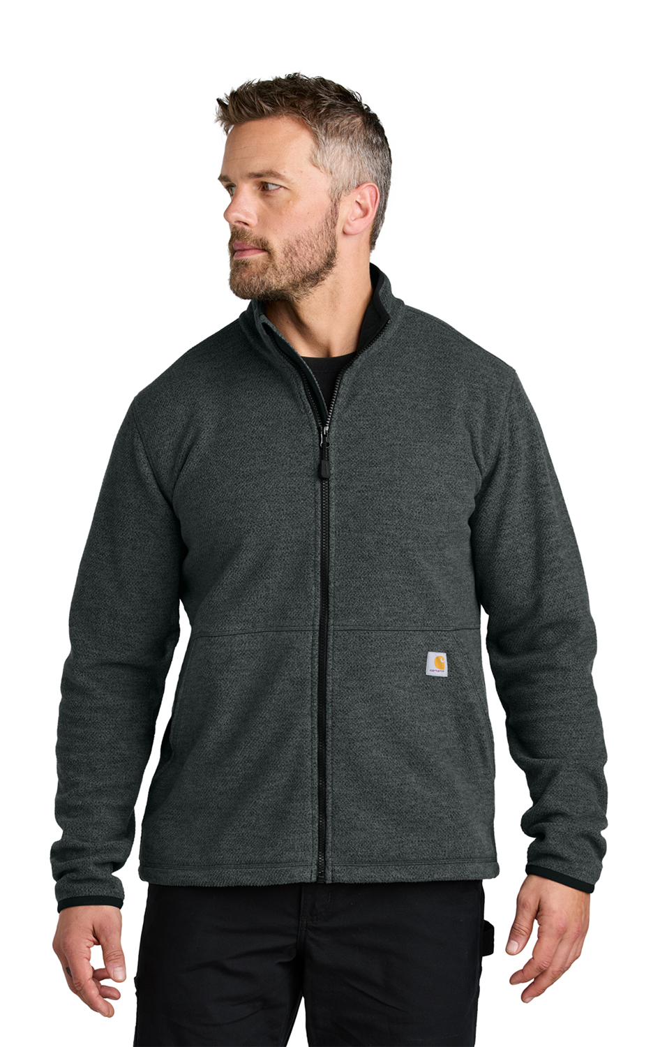 Carhartt Textured Full-Zip Fleece Jacket