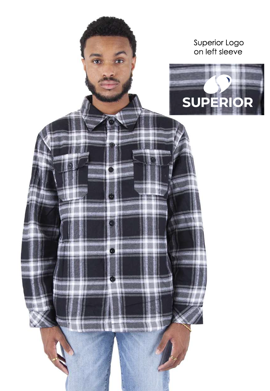 Shaka Wear Unisex Plaid Jacket