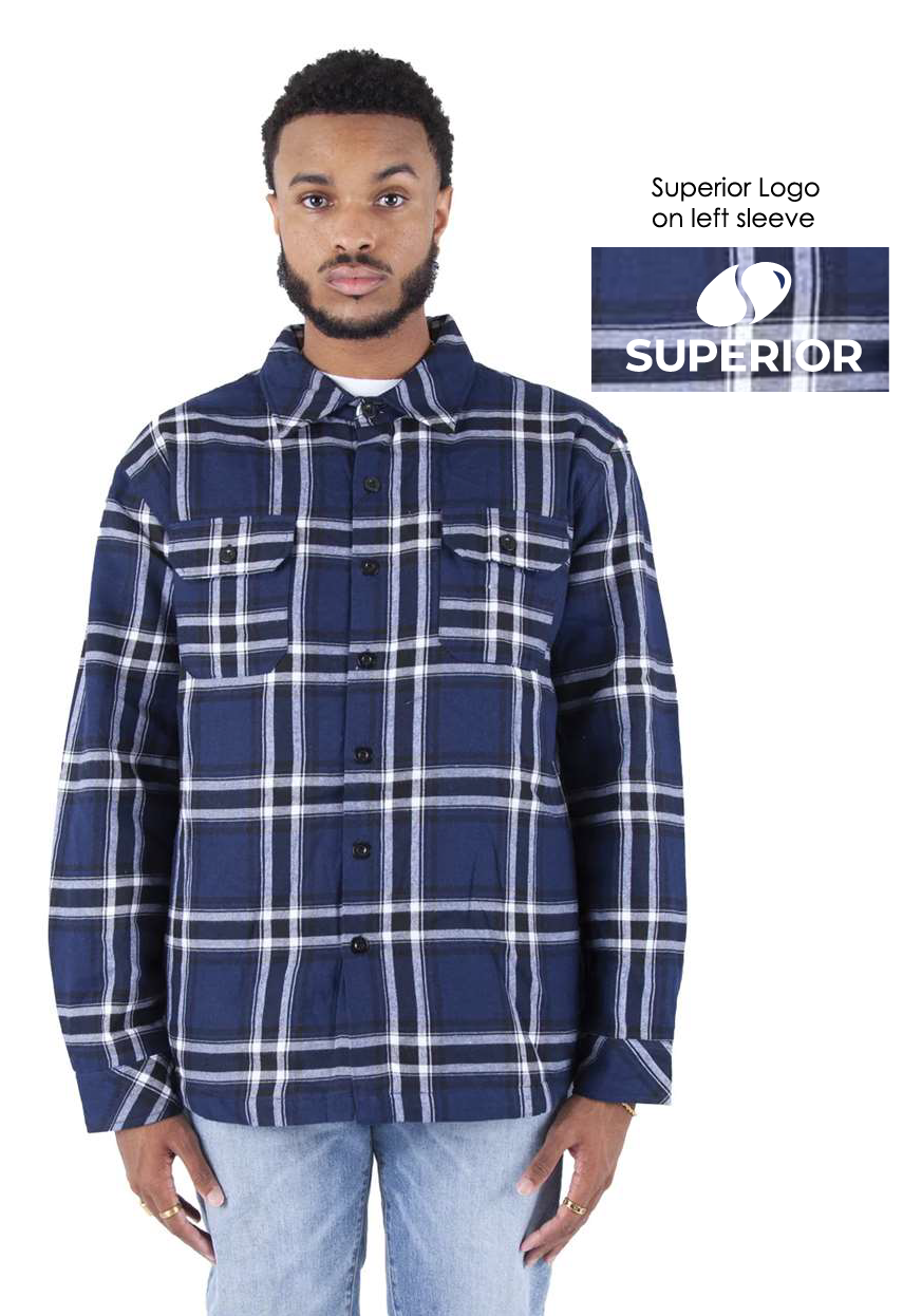 Shaka Wear Unisex Plaid Jacket