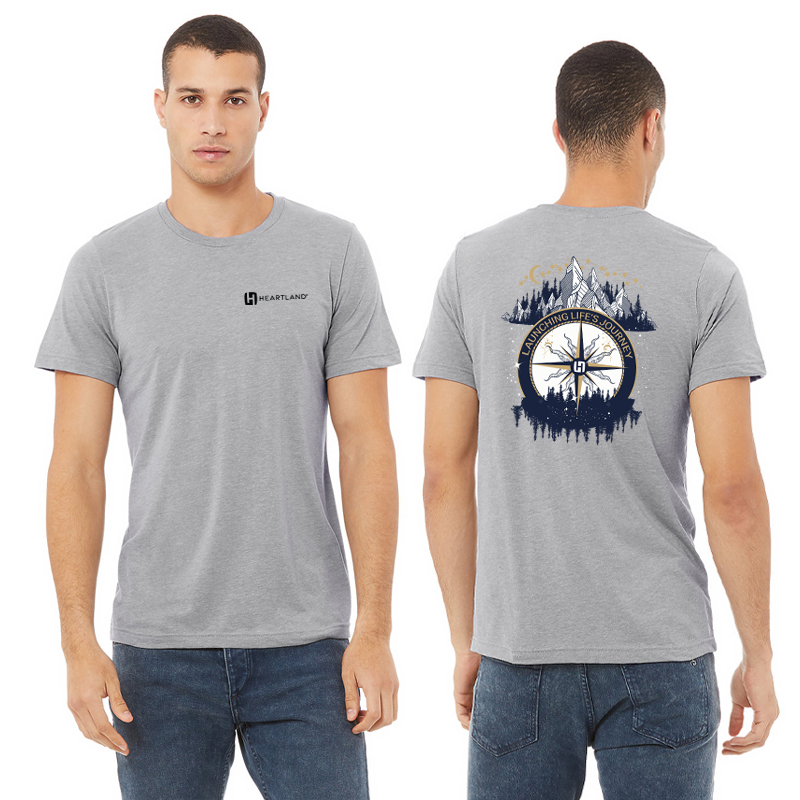 Launching Life's Journeys Compass Shirt