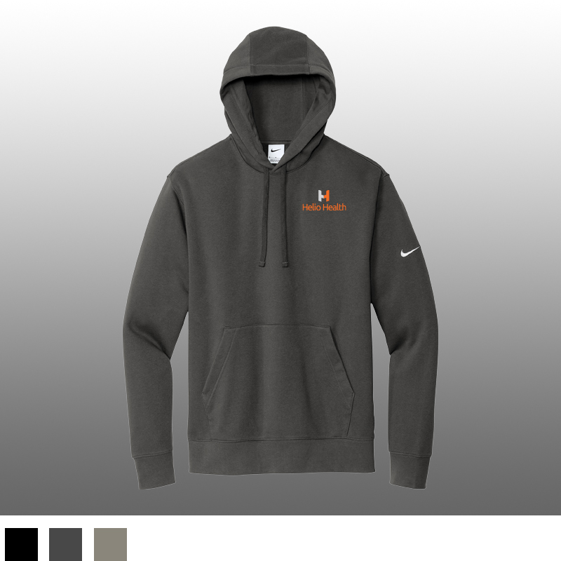 Nike Club Fleece Sleeve Swoosh Pullover Hoodie