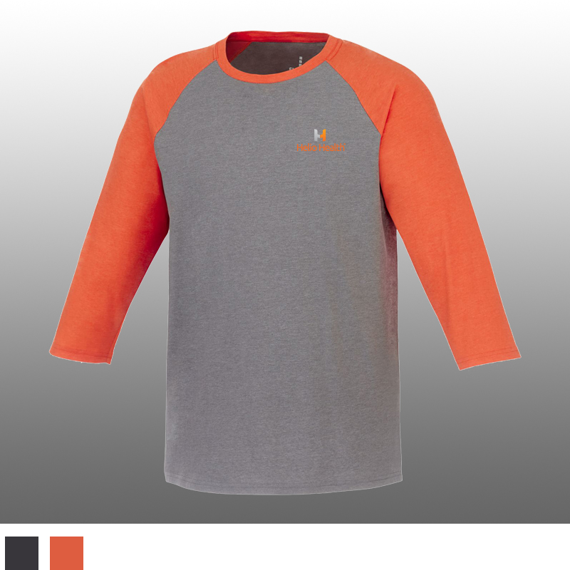 Unisex DAKOTA Three Quarter Raglan Tee
