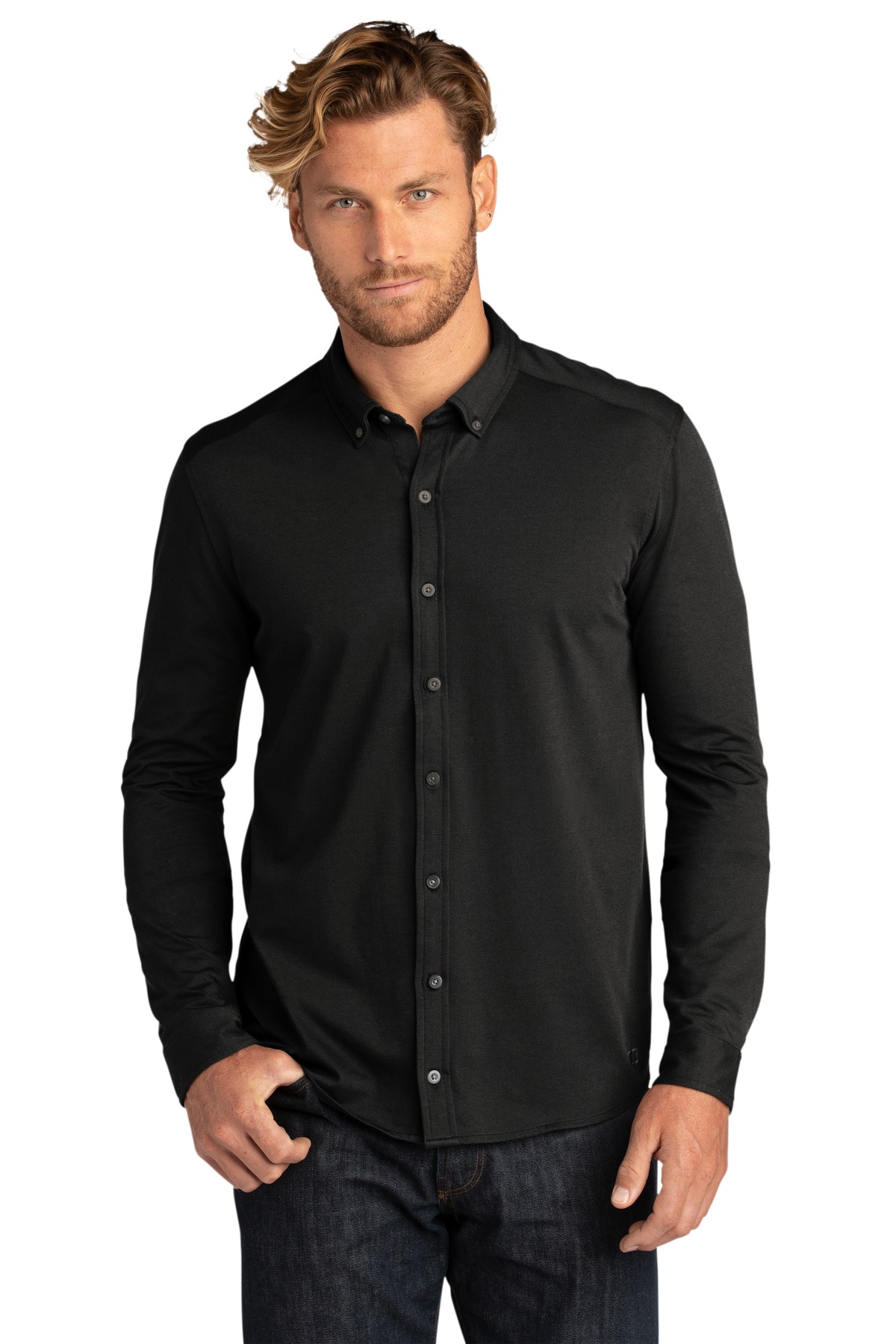 OGIO® Code Stretch Long Sleeve Button-Up - OG145