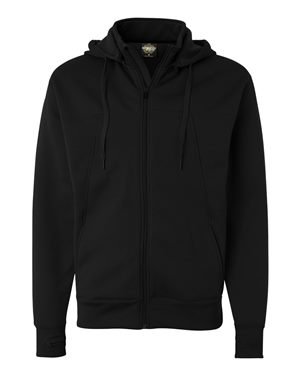 Poly-Tech Full-Zip Hooded Sweatshirt