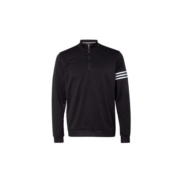 ClimaLite 3-Stripes French Terry Quarter-Zip Pullover