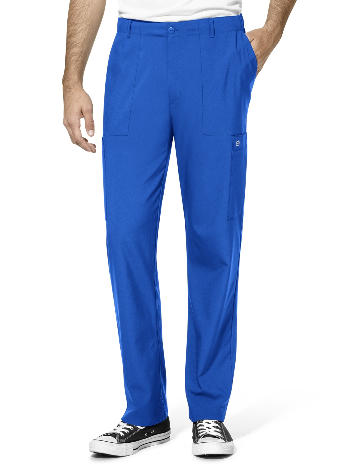 WonderWink Flat Front Cargo Pocket Pant