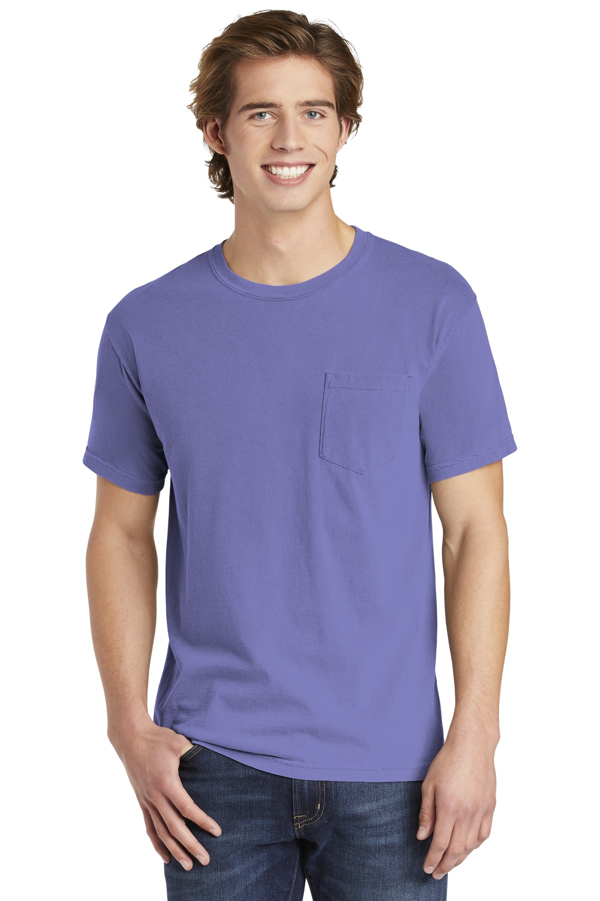 COMFORT COLORS  Heavyweight Ring Spun Pocket Tee. 6030