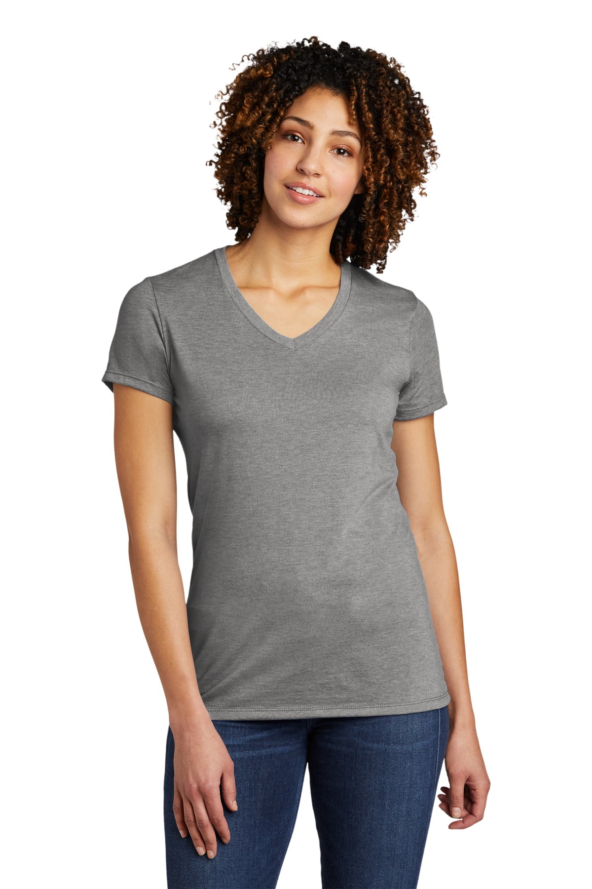 Allmade  Women's Tri-Blend V-Neck Tee AL2018