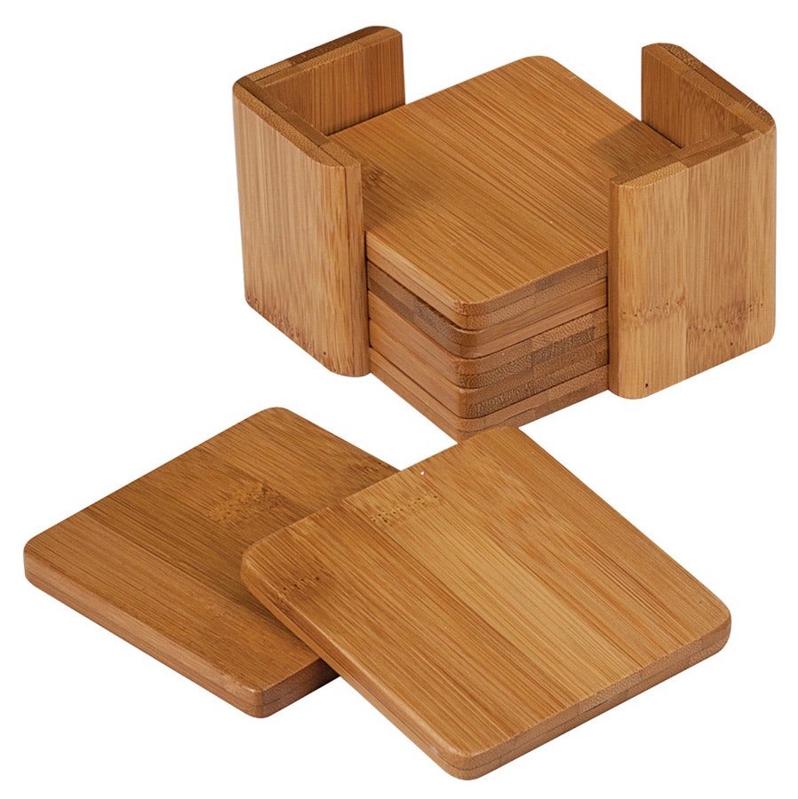 BAMBOO 6 COASTER SET