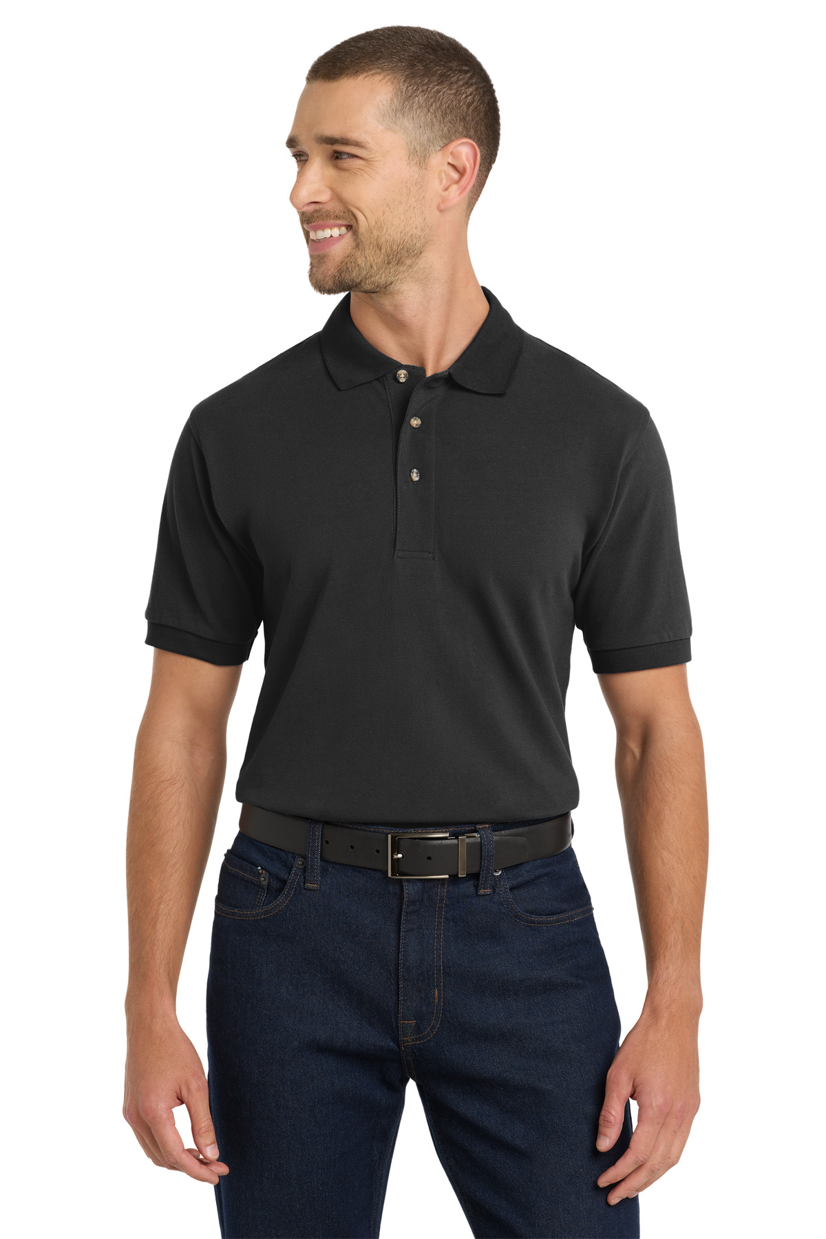 Port Authority Heavyweight Cotton Pique Polo K420