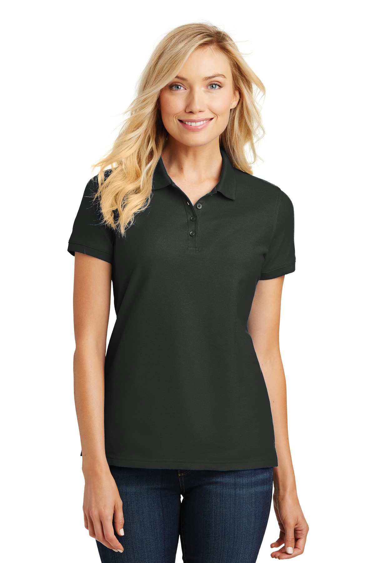 Port Authority Ladies Core Classic Pique Polo. L100