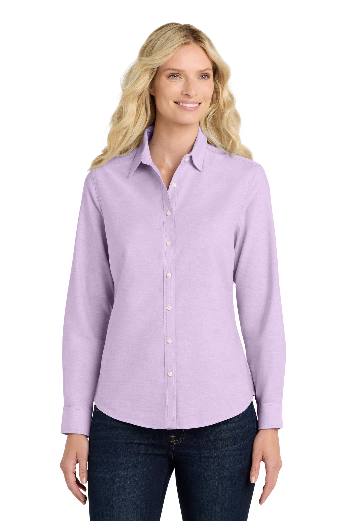 Port Authority Women's SuperPro Oxford Shirt L658