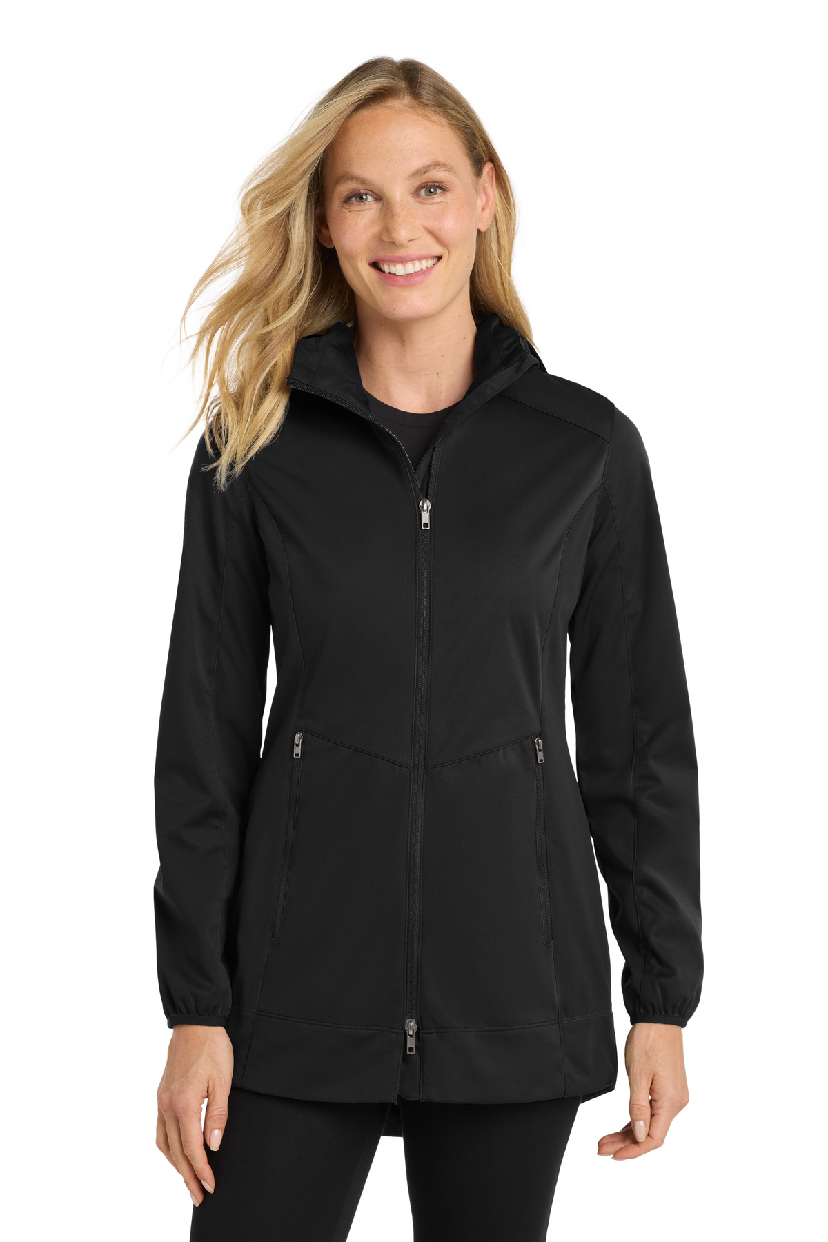 Port Authority Women's Active Hooded Soft Shell Jacket L719