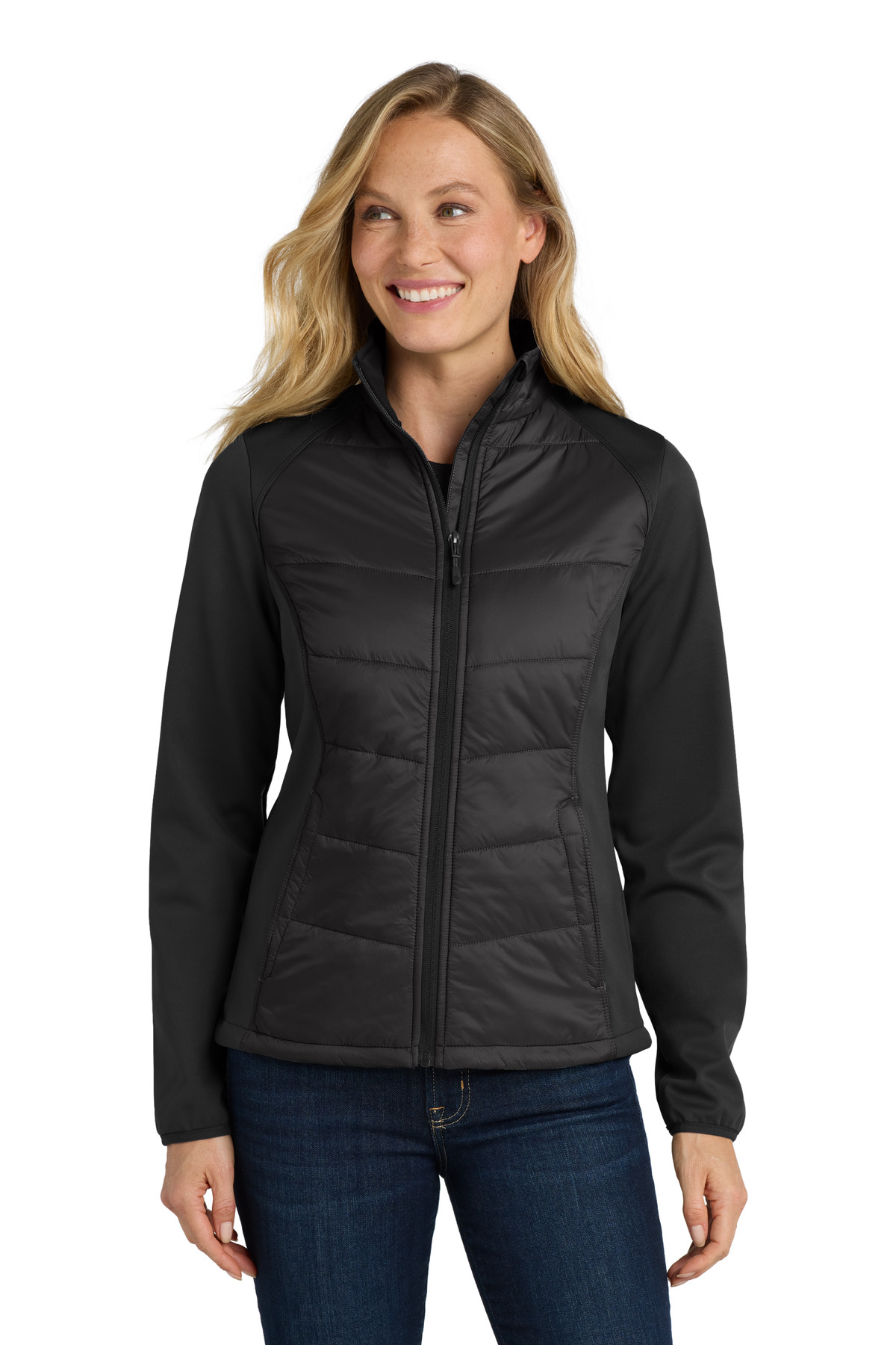 Port Authority Women's Hybrid Soft Shell Jacket L787