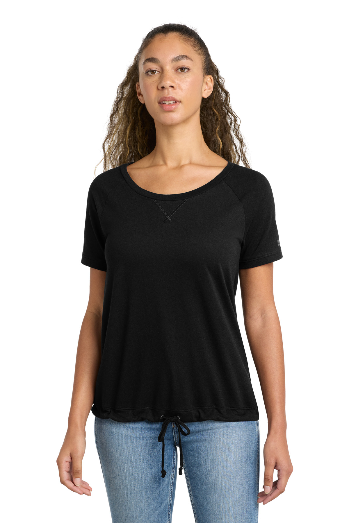 New Era Women's Tri-Blend Performance Cinch Tee LNEA133