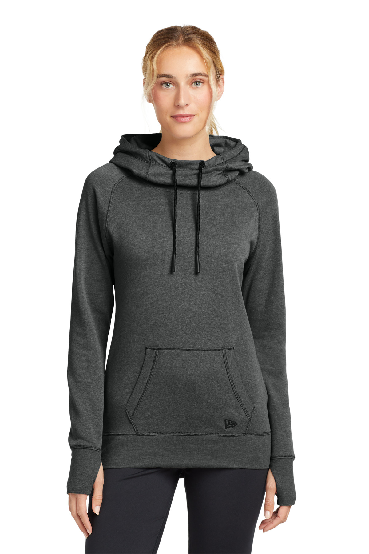 New Era Women's Tri-Blend Fleece Pullover Hoodie LNEA510