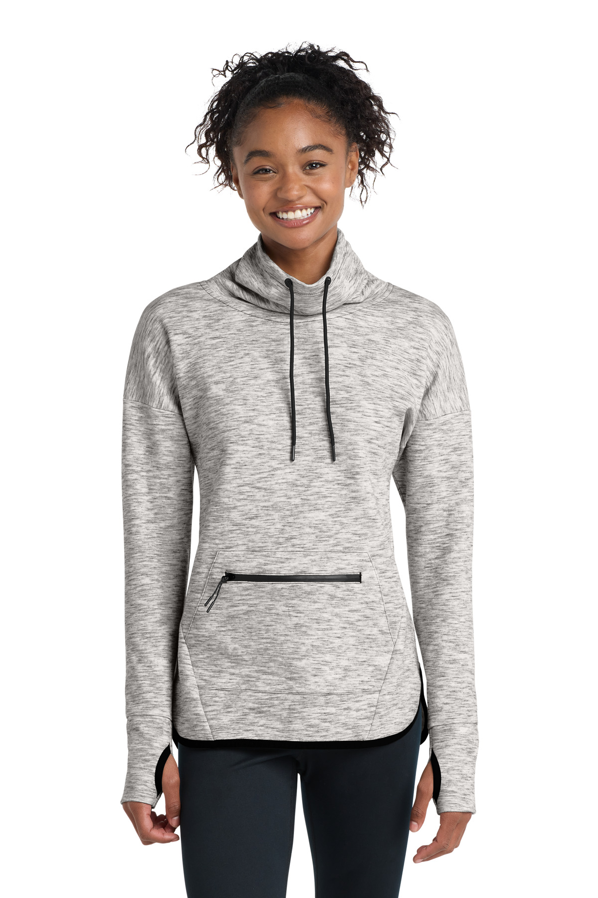 Sport-Tek Women's Triumph Cowl Neck Pullover LST280