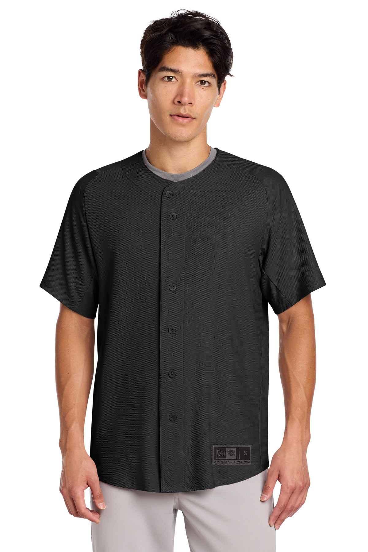 New Era Diamond Era Full-Button Jersey NEA220