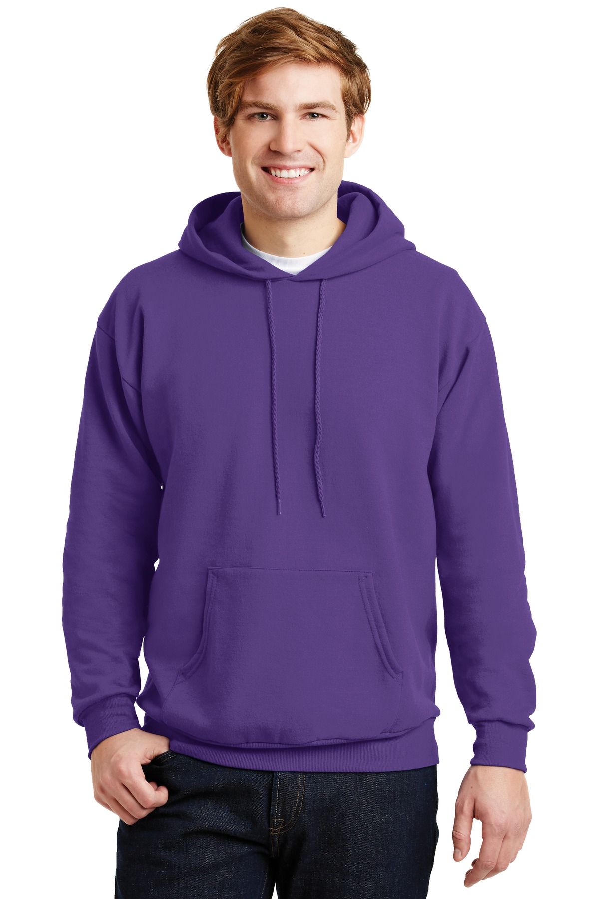 Hanes EcoSmart  - Pullover Hooded Sweatshirt.  P170
