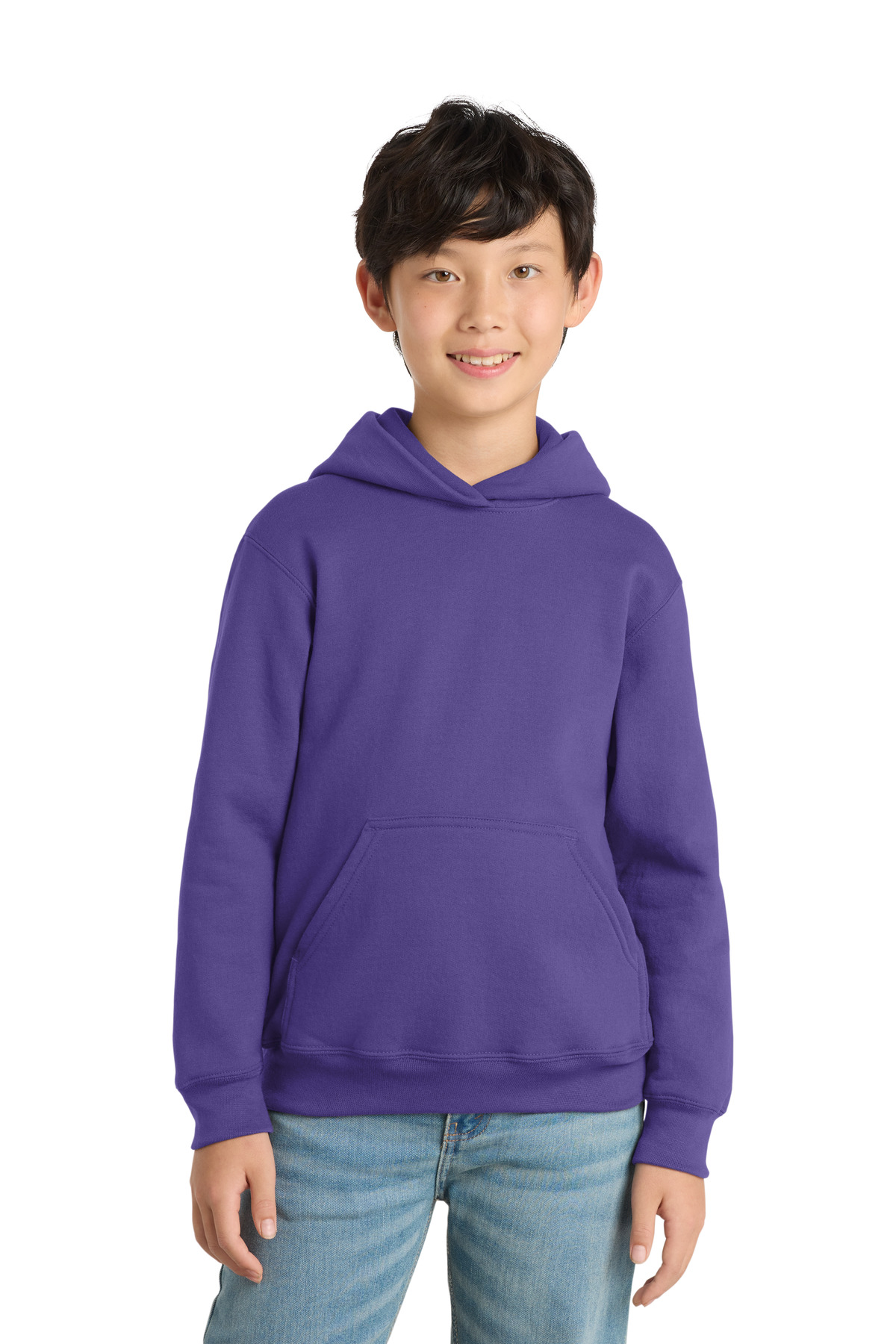 Port & Co Youth Core Fleece Pullover Hooded Sweatshirt PC90YH