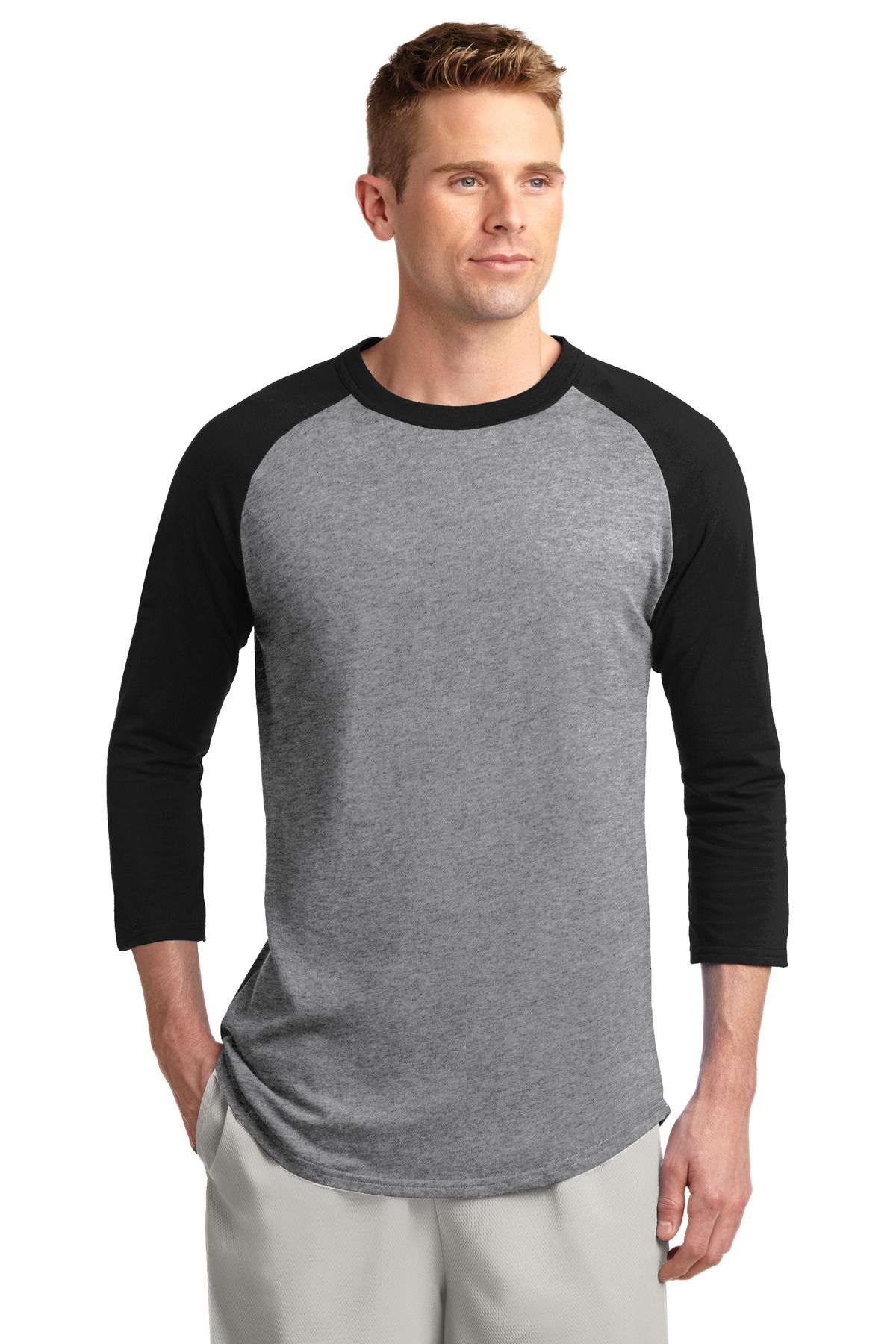 Sport-Tek Colorblock Raglan Jersey.  T200