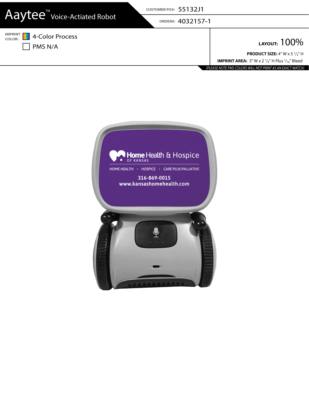 Aaytee Voice Activated Robot.  AAYTEE